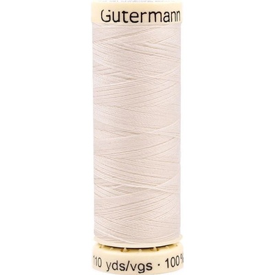 Prima-obchod Polyesterové nitě návin 100 m Gütermann univerzální, barva 802 Marshmallow