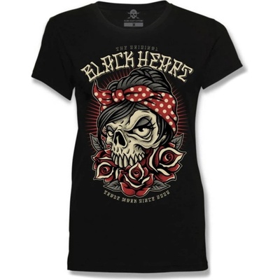 Black heart дамска тениска black heart - allen - ЧЕРНА - 14484