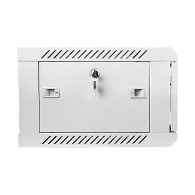 Lanberg rack cabinet 19 wall-mount 4U / 600x450 for self-assembly (flat pack), grey (WF01-6404-10S)