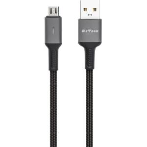 DeTech Кабел за данни DeTech DE-C39M, Micro USB, 1.0m, Black - 40200 (DE-40200)