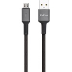 DeTech Кабел за данни DeTech DE-C39M, Micro USB, 1.0m, Black - 40200 (DE-40200)