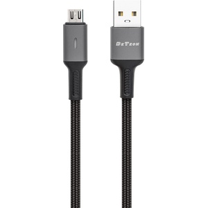 DeTech Кабел за данни DeTech DE-C39M, Micro USB, 1.0m, Black - 40200 (DE-40200)