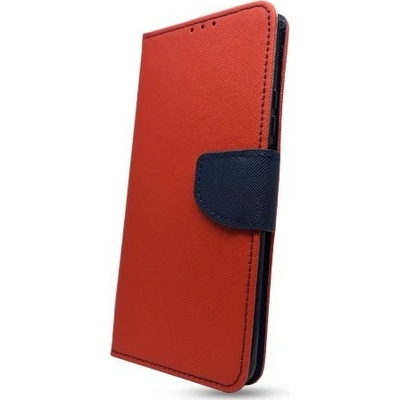 Púzdro Fancy Book Samsung Galaxy A02s A025 - červeno modré