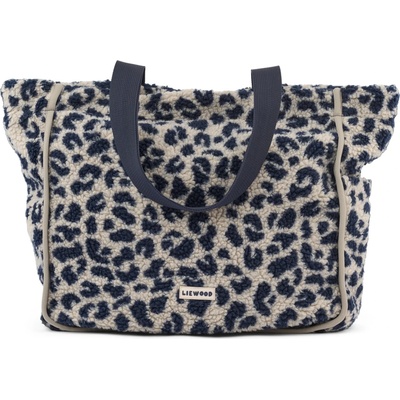 LIEWOOD Чанта за рамо Liewood Reed Pile Totebag Shoulder bag - Mega Leo Mist - размер One Size (510-7442-0211)