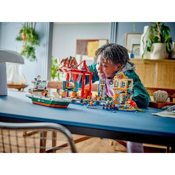 Image 1 of LEGO® City - Seaside Harbor with Cargo Ship (60422)