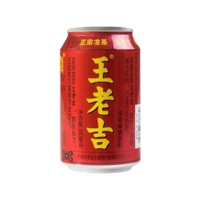 Wang Lao Ji bylinný čajový nápoj plech 310 ml
