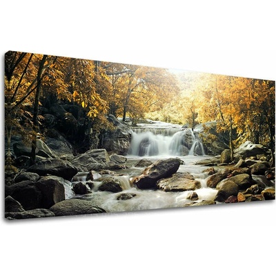 Obraz na stenu PANORÁMA VODOPÁDY - 40x80 cm