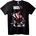 NOONEBRAND Тениска Rocky IV с американско знаме - L, Black
