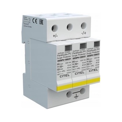 Zvodič prepätia - trieda C In=20kA Un=1000V DC CITEL