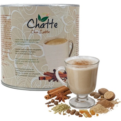 Jplus Chatte Chai Latte dóza 480 g