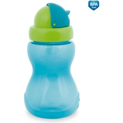 Canpol Babies Sport Cup láhev s brčkem Blue 270 ml