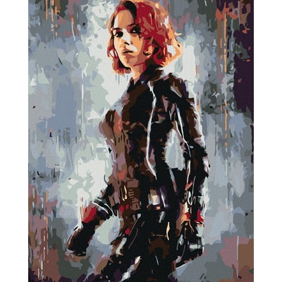 Zutty Maľovanie podľa čísel AVENGERS BLACK WIDOW II