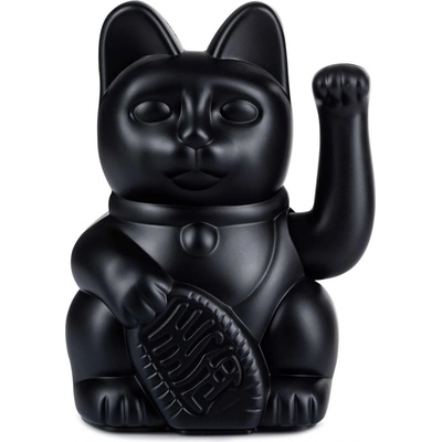 Maneki Neko Donkey Lucky Cat - černá