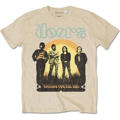 The Doors tričko 1968 Tour natural