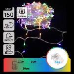 Aigostar -LED Външна гирлянда 150xLED/8 функции 3xAA 15, 3m IP44 многоцветна (AI1371)