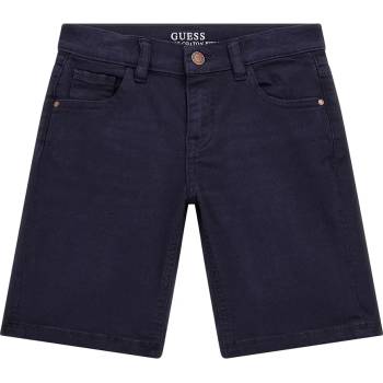 Guess Къси деним панталони за момче в тъмно син цвят Guess