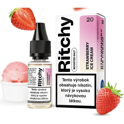 Ritchy Salt Strawberry Ice Cream 10 ml 20 mg