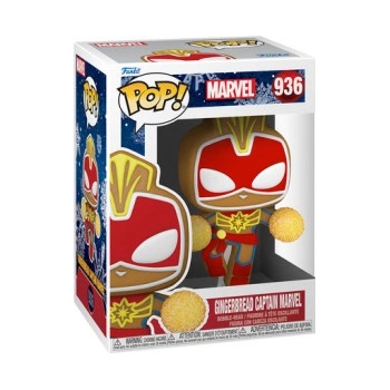 Funko POP! Holiday Gingerbread Captain Marvel