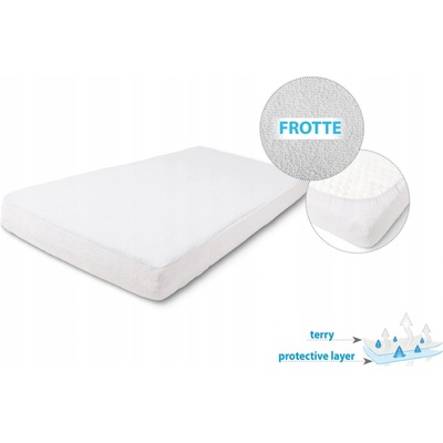 Babymatex plachta nepremokavá biela 60x120
