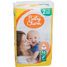 Baby Charm Super Dry Flex 2 Min 3-6 kg 46 ks