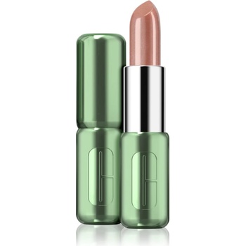 Clinique Pop Longwear Lipstick Shine бляскаво червило цвят Bare Pop 3.9 гр