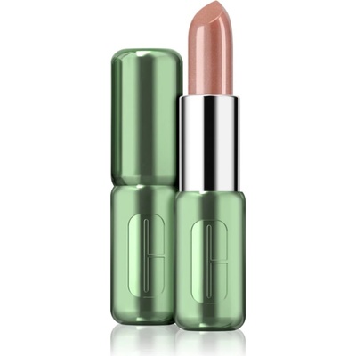 Clinique Pop Longwear Lipstick Shine бляскаво червило цвят 02 Bare Pop 3.9 гр