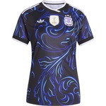 adidas Дамска футболна фланелка Adidas Argentina Away Shirt World Cup 2026 Womens - Black/Blue