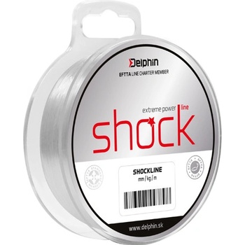 Delphin SHOCK Line transparent 80 m 0,50 mm 33 lb