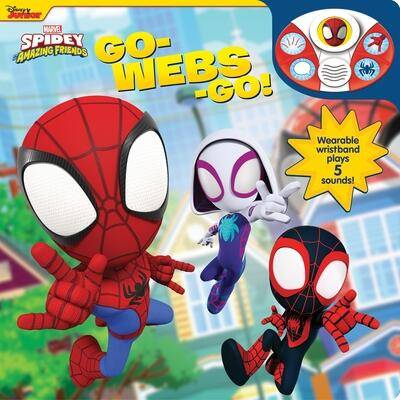 Disney Junior Marvel Spidey and His Amazing Friends: Go-Webs-Go! Sound Book and Wristband" - "" ("Pi Kids")(Multiple-component retail product) (9781503774315)