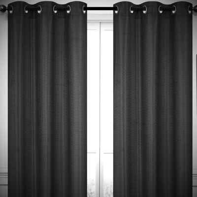 Mirtex Tkanina BLACKOUT 3049/340-99 Černá Nero šíře 280cm