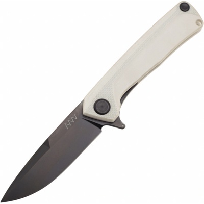 ANV KNIVES Z100 BB DLC Black / Plain edge, G10 White / Liner Lock ANVZ100-068