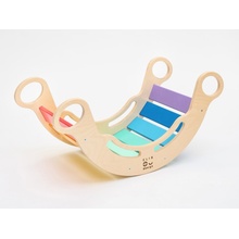 Montessori Hojdačka Elis design duhová fresh, 5v1