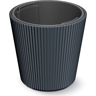 Prosperplast Kvetináč MILLY s vkladom 17,6 cm antracit