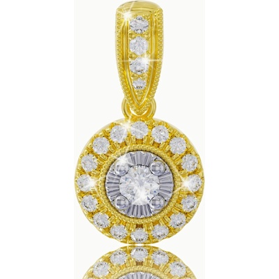 VIPgold Diamantový prívesok PA3383z