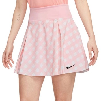 Nike Дамска пола Nike Court Dri-Fit Advantage Print Club Skirt - Розов