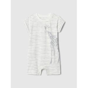 GAP Baby памучен гащеризон GAP GAP | Siv | Момчешки | 68-80