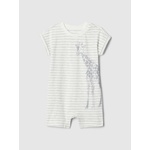 GAP Baby памучен гащеризон GAP GAP | Siv | Момчешки | 68-80
