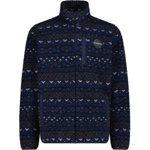 CMP Мъжко поларено яке Cmp Jacket Printed Sherpa Fur Fleece jacket - Bluestone / B. Blue - размер 46 (EU) (005-6171-0211)