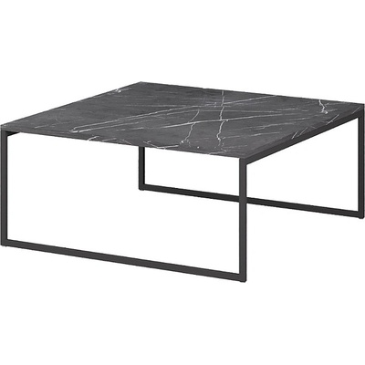 Matis Холна маса Valencia 80×80 черен мрамор