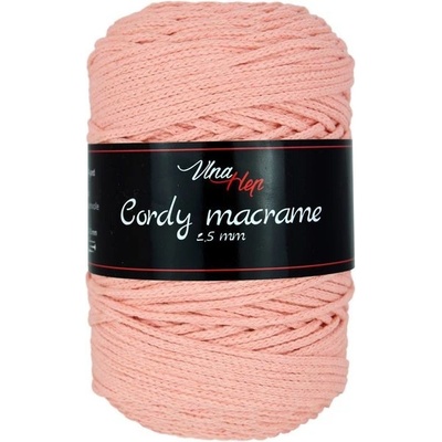 Příze Cordy Macrame 8011 oranžová světlá