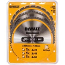 DeWalt DT1964 - Balení 3 pilových kotoučů do stacionární kotoučové pily