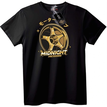 NOONEBRAND Тениска Midnight Pretenders - 2XL, White