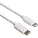 PremiumCord кабел Lightning - USB-C мъжки/мъжки, 2 м, бял (KIPOD55)