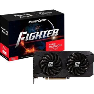 PowerColor Radeon RX 7600 Fighter V2 8GB GDDR6 (1A1-G00433100G) Видео карти