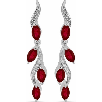 Nefertitis Náušnice stříbrné Ag 925 022211 RB NF55683