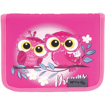 PULSE Несесер Pink Owl, розов