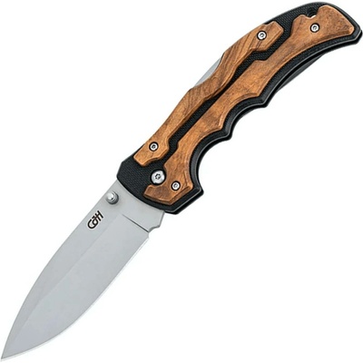 Herbertz CJH one-handed knife, olive wood, G10