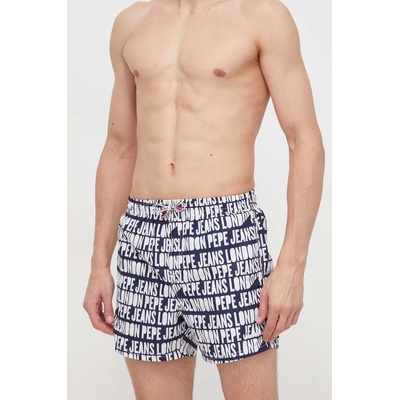 Pepe Jeans Плувни шорти Pepe Jeans AO LOGO SWIMSHORT в тъмносиньо (PMB10384)