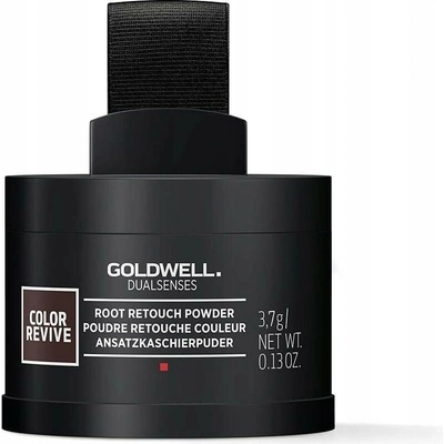 Goldwell Color Revive Root Retouch Powder Dark Brown to Black Tmavě hnědá až černá 3,7 g