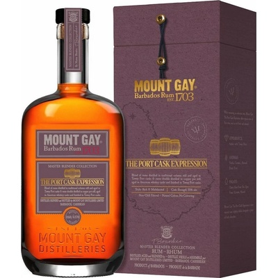 Mount Gay Port Cask 55% 0,7 l (kazeta)